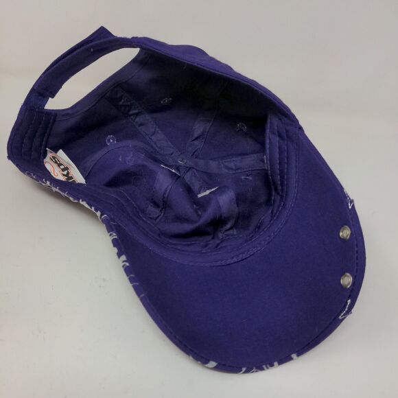 DKPS Men's Strapback Hat Purple Adjustable Cozumel Mexico Vacation Tourist Cap - Picture 9 of 12